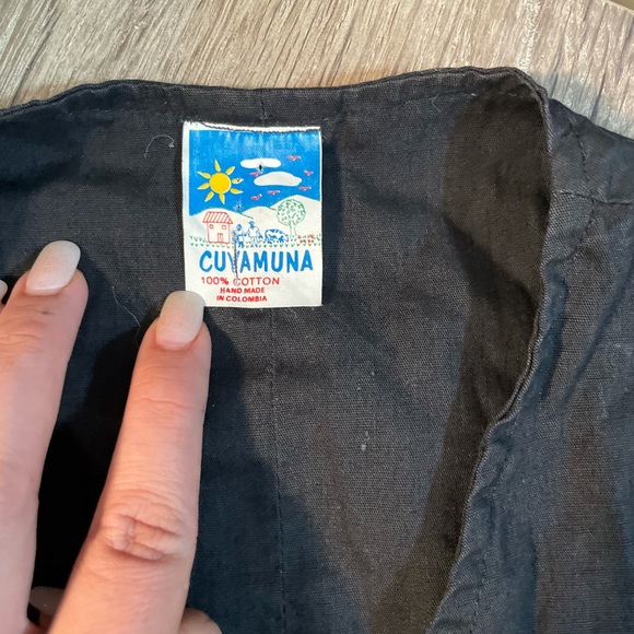 Signed Columbian 100% handmade Appliqué Embroidered Vest - Picture 8 of 16